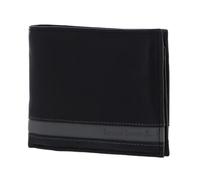 Bruno Banani Leather Purse Horizontal Wallet Black/Grey