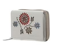 Bruno Banani Leather Purse Zip Wallet with Flap Ecru Beige