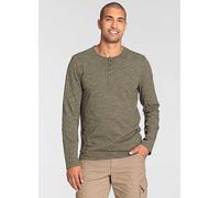 Bruno Banani Long Sleeved Top Khaki Marl