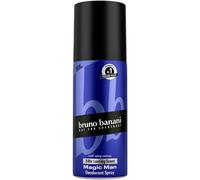 bruno banani Magic Man Deodorant Body Spray with Woody Fresh Men's Fragrance, 24 Hours Long-Lasting, 150 ml