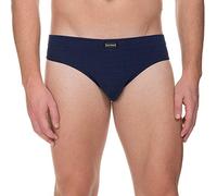 bruno banani Men's Sportslip Line 2.0 Briefs, Blue (Marine Checked 542), L