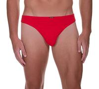 bruno banani Men's Line 2.0 String Tangas, Red (red Check 1070), L