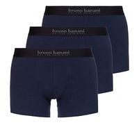 Bruno Banani Men's Short 3er Pack Energy Cotton Boxer, Blue (Navy 1302), Small (Pack of 3)