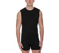 bruno banani Men's Tanktop Check Line 2.0 Undershirt, Black (Black Chequered 125), S