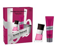 Bruno Banani Not For Everybody Dangerous Women Gift Set: 30ml EDT Spray + Shower Gel 50ml