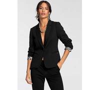 Bruno Banani One-Button Jersey Blazer Leopard