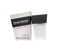 BRUNO BANANI PURE MAN EAU DE TOILETTE EDT 30ML SPRAY - MEN'S FOR HIM. NEW