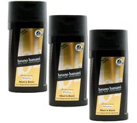 Bruno Banani Shower Gel MAN'S BEST 3 x 250ml for Hair, Body & Face