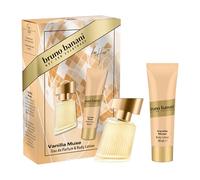 bruno banani Vanilla Muse Eau de Parfum for Women and Perfumed Body Lotion Vanilla Fragrance Attractive and Feminine 30ml 50ml