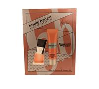 Bruno Banani Women's Magnetic Woman Eau de Parfum Spray 30ml Shower Gel 50ml in White