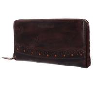 bruno banani Ziloo Zip Around Wallet Brown