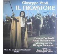 Bruno Bartoletti & Staatskapelle Berlin / Franco Bonisolli / Raina Kabaivanska / Viorica Cortez / Giorgio Zancanaro u.a. - Verdi: Il Trovatore (Gesamtaufnahme in italienischer Sprache) [Vinyl Schallplatte] [3 LP Box-Set]