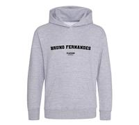 Bruno Fernandes Kids Hoodie - Gray / 18-24 months
