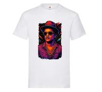 Bruno Kid's Children's T-Shirt Custom Tshirt Tee Kids Shirt Top Cute Merch Funny Boys Girls Unisex White Mars Face