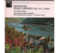 Bruno Leonardo Gelber / Ferdinand Leitner / New Philharmonia Orchestra - Beethoven - Piano Concerto No. 3 In C Minor / 'les Adieux' Sonata