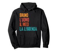 Bruno L'Uomo Il Mito La Leggenda Festa di Compleanno Pullover Hoodie