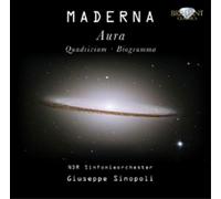 Bruno Maderna Maderna: Aura/Quadrivium/Biogramma (CD) Album (US IMPORT)