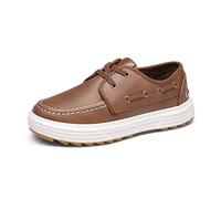 Bruno Marc Boy's Boat Shoes Slip on Loafers Dress Casual School Shoes,Size 11 Little Kid,Brown,SBLS2336K