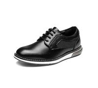Bruno Marc Boy's Casual Dress Oxford Comfort Uniform Formal Sneaker Shoes,Size 5 Big Kid,Black,SBOX2352K