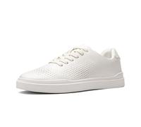 Bruno Marc Men's Casual Dress Trainers & Sneaker Lace-Up UK Men's Shoes Lightweight Fashion Sneakers WaveFlex CoreLux,Size 12,White,BMUMFN2520