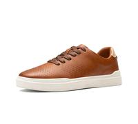 Bruno Marc Men's Casual Dress Trainers & Sneaker Lace-Up UK Men's Shoes Lightweight Fashion Sneakers WaveFlex CoreLux,Size 9,Brown,BMUMFN2520