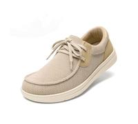 Bruno Marc Men's Casual Slip on Loafers Shoes,Beige,7.5