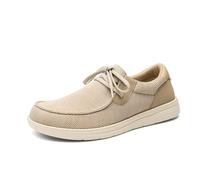 Bruno Marc Men's Casual Slip on Loafers Shoes,Beige,8