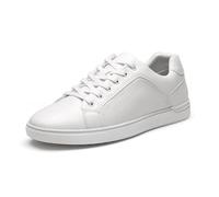Bruno Marc Men's Casual Trainers Dress Sneakers Skate Shoes,Size 8,White,SBFS211M