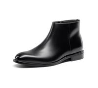 Bruno Marc Men's Chelsea Boots Zip Ankle Dress Boot, Fashion Leather Walking Shoes,Size 9,Black,BMUMAB2517