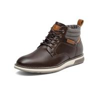 Bruno Marc Men's Chukka Ankle Boots,Dark Brown,7