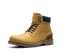 Bruno Marc Men's Chukka Ankle Boots,Size 8.5,Yellow,BMEMAB2504