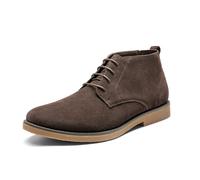 Bruno Marc Men's Chukka Suede Leather Chukka Desert Oxford Ankle Boots,Size 9,DARK/BROWN,CHUKKA