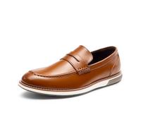 Bruno Marc Men's Dress Penny Loafer Slip-on Shoes, Comfortable Walking and Business Shoes,Size 12,Brown,SBLS2414M