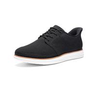 Bruno Marc Men's Hands Free Slip On Casual Dress Shoes Mesh Sneakers Lace-Up Breathable Lightweight Comfortable Walking Shoes,Size 9.5,Black,BMUMOX2419