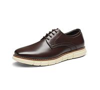 Bruno Marc Men's Lace Up Shoes,Dark/Brown,10