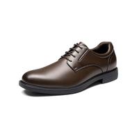 Bruno Marc Men's Lace Up Shoes,Size 8,Dark Brown,SBOX26021M