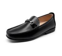 Bruno Marc Men's Loafers Slip On Moccasins Dress Shoes,Size 8.5,Black,Henry-1