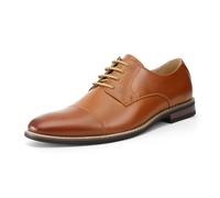 Bruno Marc Mens Oxfords Shoes Men's Lace-ups Formal Dress Shoes for Men in Smart Cacual Shoes for Walking,Prince-6,Brown,9.5 UK /10.5 US