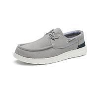 Bruno Marc Men's Slip-on Loafers Shoes,Size 10,Grey,SBLS223M