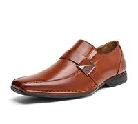 Bruno Marc Men's Slip-on Loafers Shoes,Size 9.5,Brown,Giorgio-3