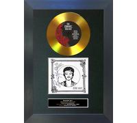 Bruno Mars Gold Disc Framed Display A4 Mounted Print Reproduction Autograph Wall Art Music Memorabilia - #198