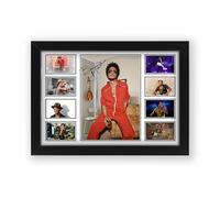 Bruno Mars Signed Poster Print - Limited Edition Autograph Fan Gift - Collectible Memorabilia Merchandise (Unframed A4 (30x21cm))