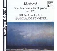 Bruno Pasquier - Brahms: Sonaten für Viola und Klavier