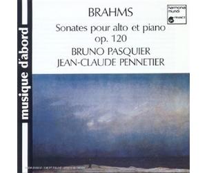 Bruno Pasquier - Brahms: Sonaten für Viola und Klavier