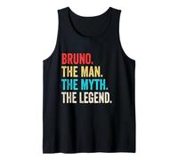 Bruno The Man The Myth The Legend shirt Gift for Bruno Tank Top