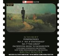 Bruno Walter, Columbia Symphony Orchestra, New York Philharmonic Orchestra - Walter conducts Schubert: Symphonies
