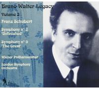 Bruno Walter Legacy: Volume 3 / Schubert Symphonies 8 & 9 (Recorded in 1937/1938) by unknown (1996-10-01)