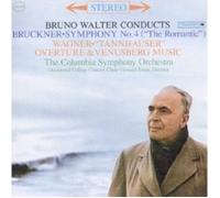 BRUNO WALTER -SINFONIE 4 "ROMANTIC"/OVERTURES 2 CD 9 TRACKS WAGNER/BRUCKNER NEW