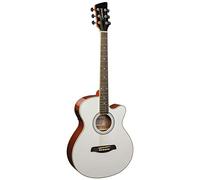 Brunswick Auditorium Electro White acoustic guitar