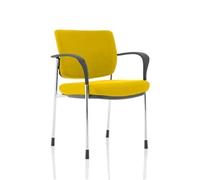Brunswick Deluxe Chrome Frame Bespoke Back Seat Yellow With Arms